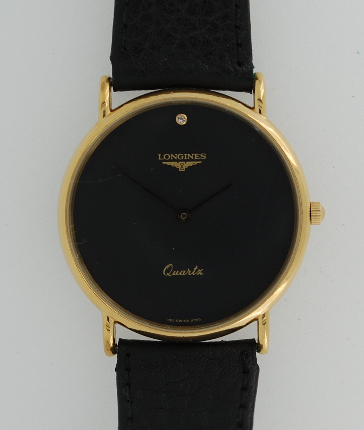 SOLD c1983 Longines diamond dial with box - Birth Year Watches