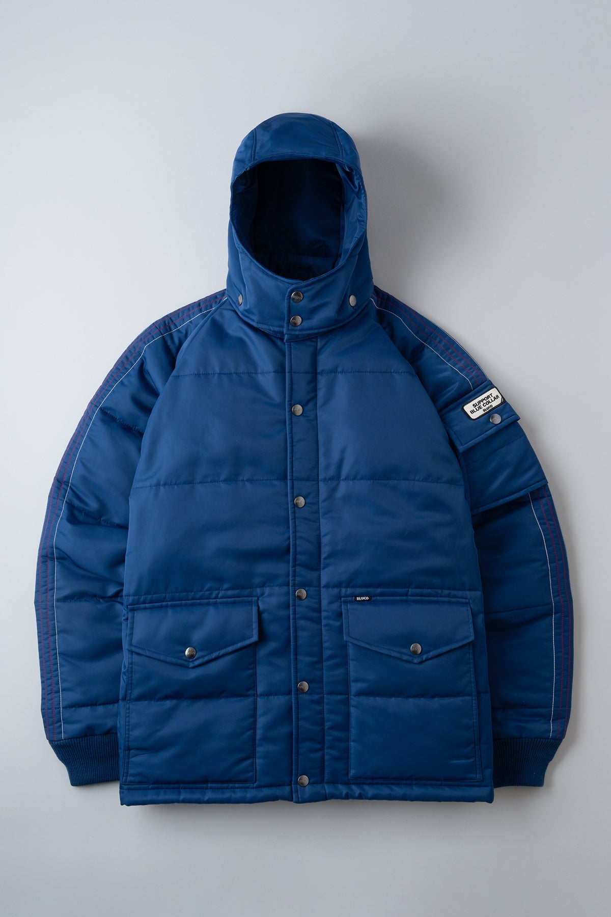 HOODED RACING JACKET – BLUCO. INC