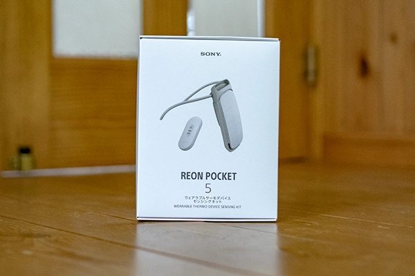 ネックを冷やして汗は防げるか？期待を込めてSONYのレオンポケット5