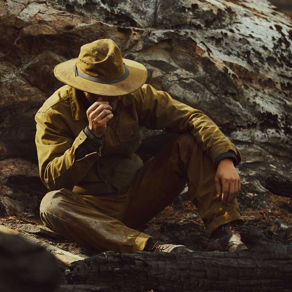 FILSON Tin Cloth Bush Hat | フィルソン オイルフィニッシュ・ティン