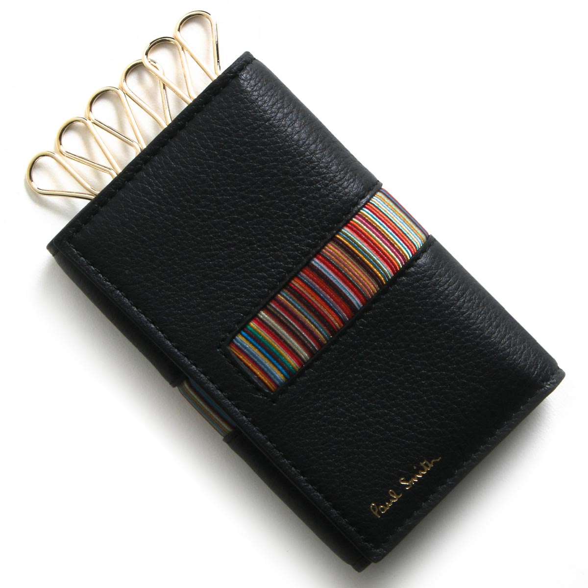 ポールスミス キーケース メンズ ブラック M1A 6950X AMUWEX 79 PAUL