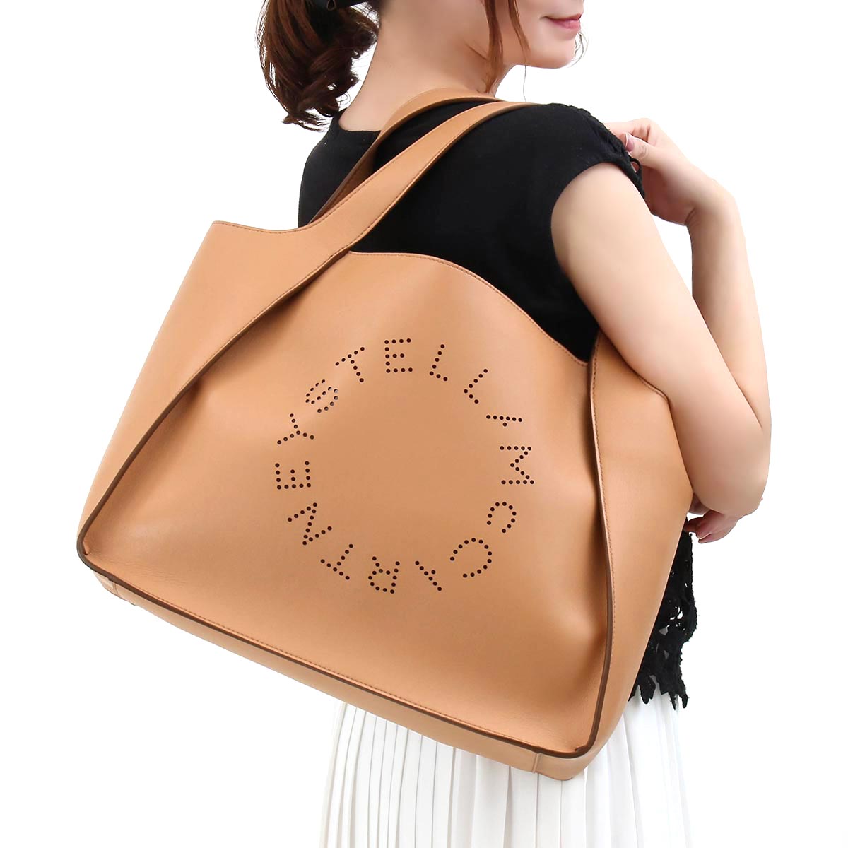 ステラマッカートニー トートバッグ バッグ レディース ステラ ロゴ