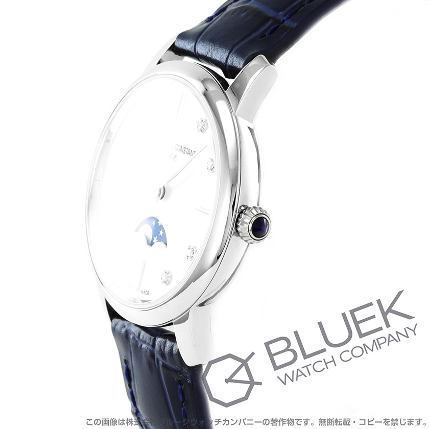 フレデリックコンスタント スリムライン ムーンフェイズ ダイヤ