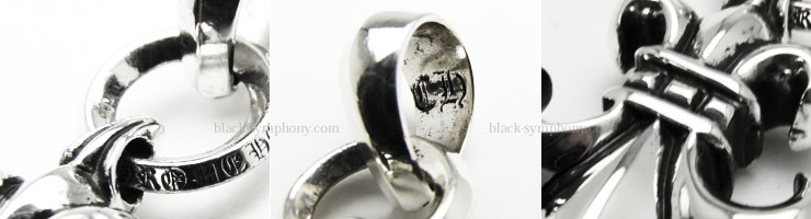 クロムハーツBSフレアペンダントwithベイル＆ペーパーチェーン