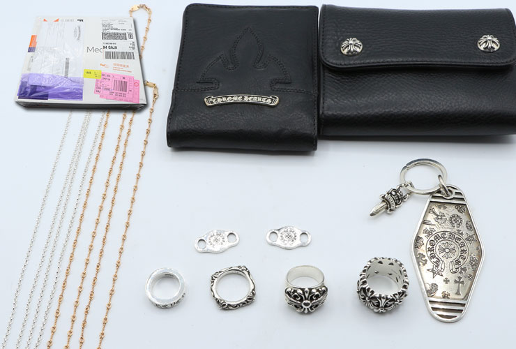 確実正規品LA購入 ウエストハリウッド 確実正規品 クロムハーツ カフス