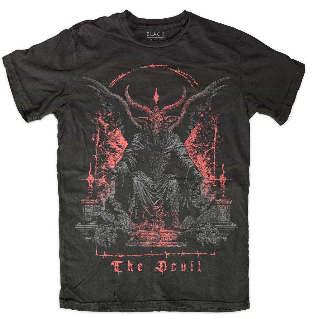 BLACKCRAFT Store - The Devil T-Shirt – Blackcraft
