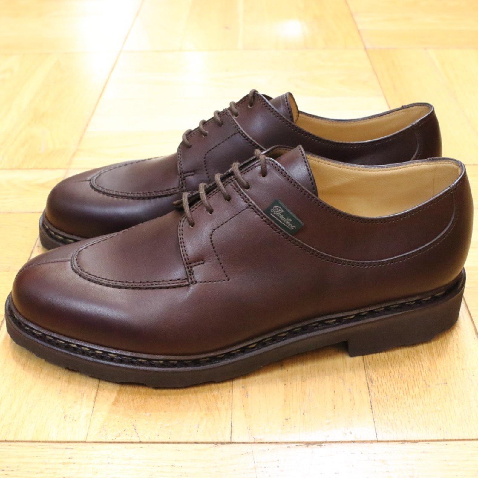 パラブーツ 通販｜アヴィニョン Uチップ：CAFE(ダークブラウン)