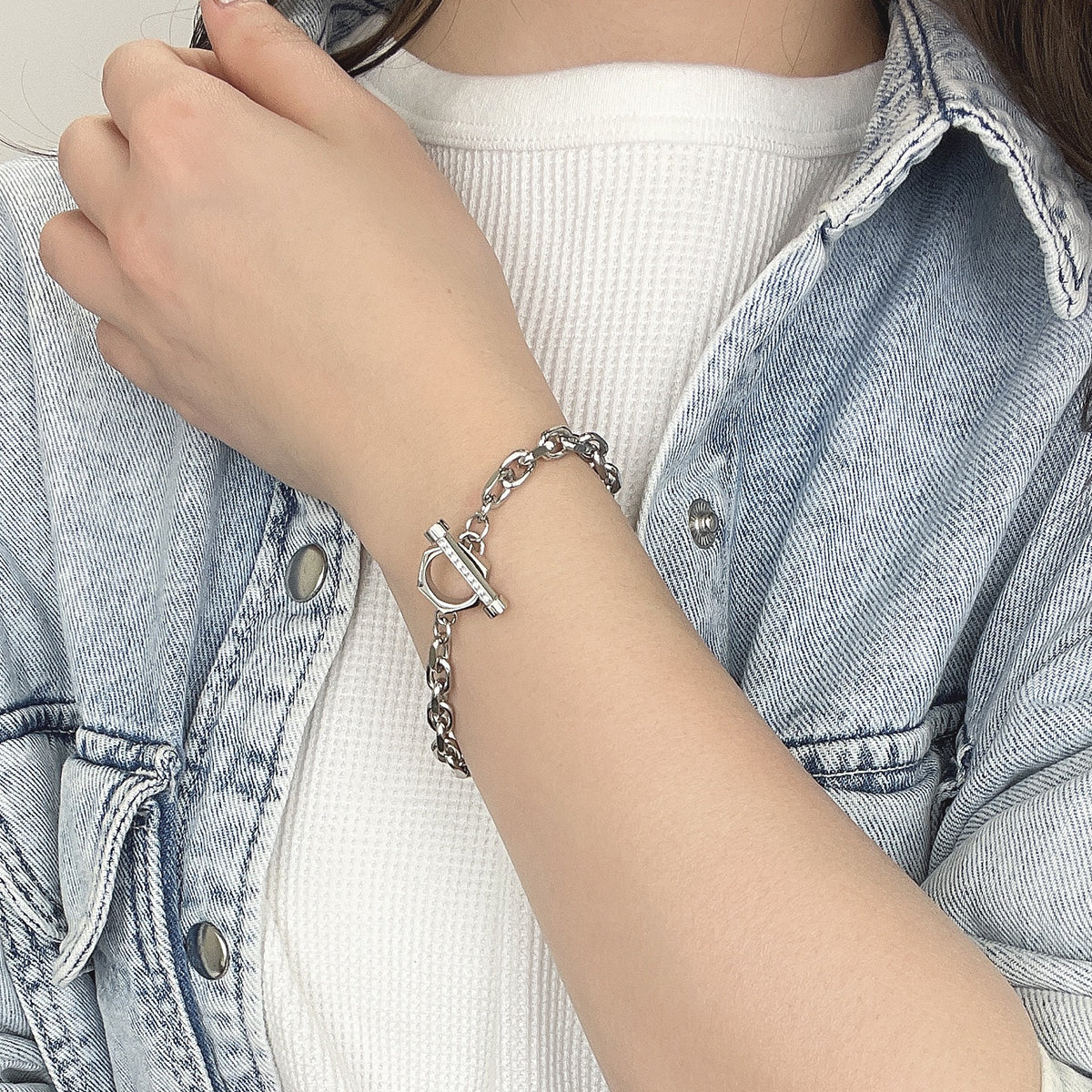 マンテルチェーンブレスレット(M) / SGB-279 – BLESS