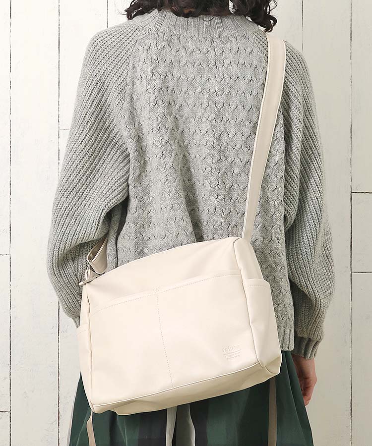 ≪SALE≫軽量スクエアショルダー(ブラック): ALL｜Bleu Bleuet（ブルー