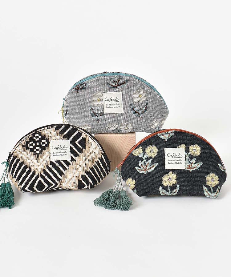クラフトインディアミニポーチ ポーチ 携帯小物 小物入れ プレゼント