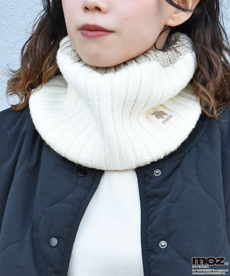 moz裏ボアニットネックウォーマー | Bleu Bleuet（ブルーブルーエ