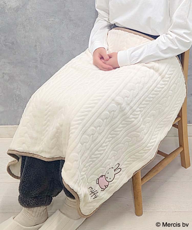 ミッフィーロープ柄ブランケット | Bleu Bleuet（ブルーブルーエ）通販