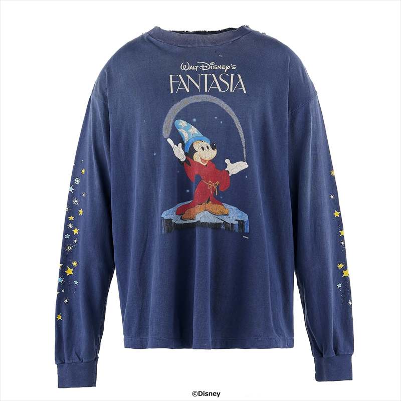 SAINT Mxxxxxx Disney DNF_LS TEE FANTASIA Navy
