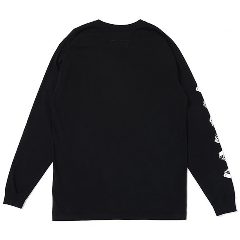 CHALLENGER x NEIGHBORHOOD 2021 Mix Logo Skull L/S Tee