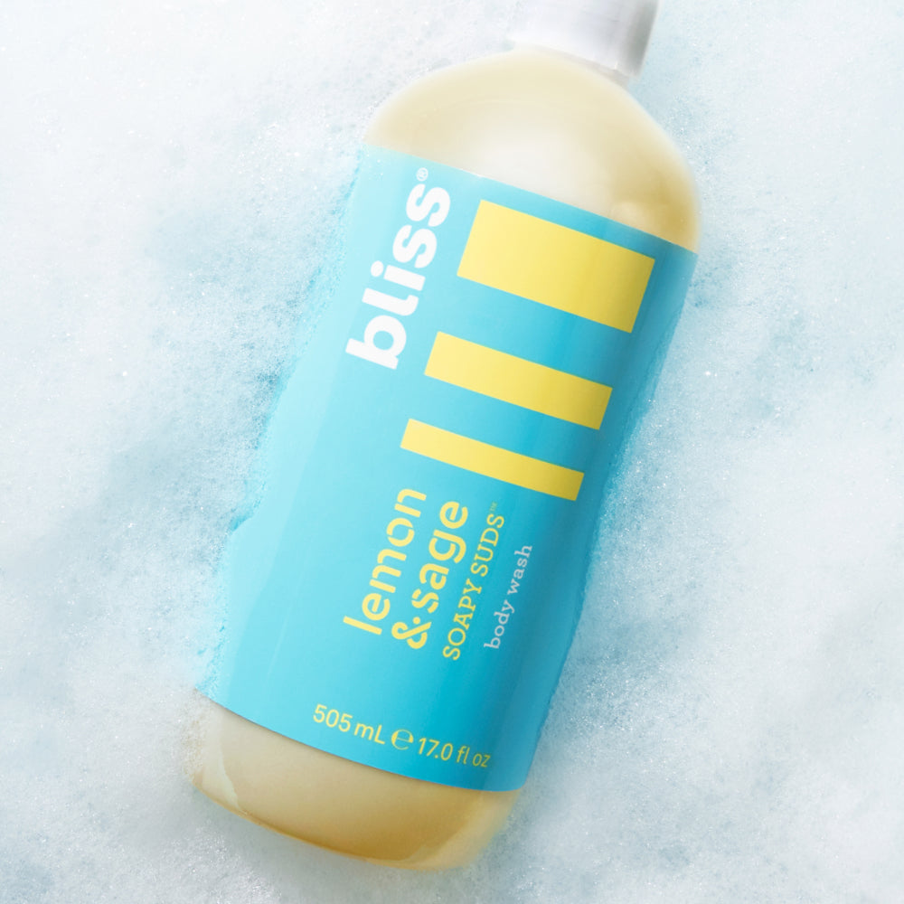 Lemon & Sage Soapy Suds Foaming Body Wash | Bliss – Bliss World Store