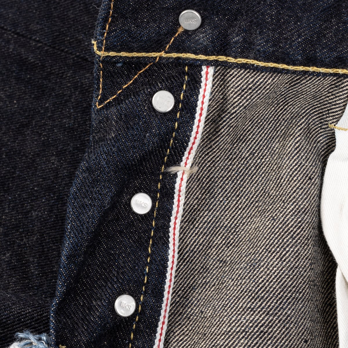 Iron Heart | 19oz Left Hand Twill Selvedge Denim Straight Cut