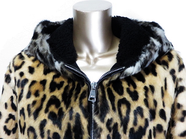 N°21 ヌメロヴェントゥーノ ファーコート レオパード柄 レディース