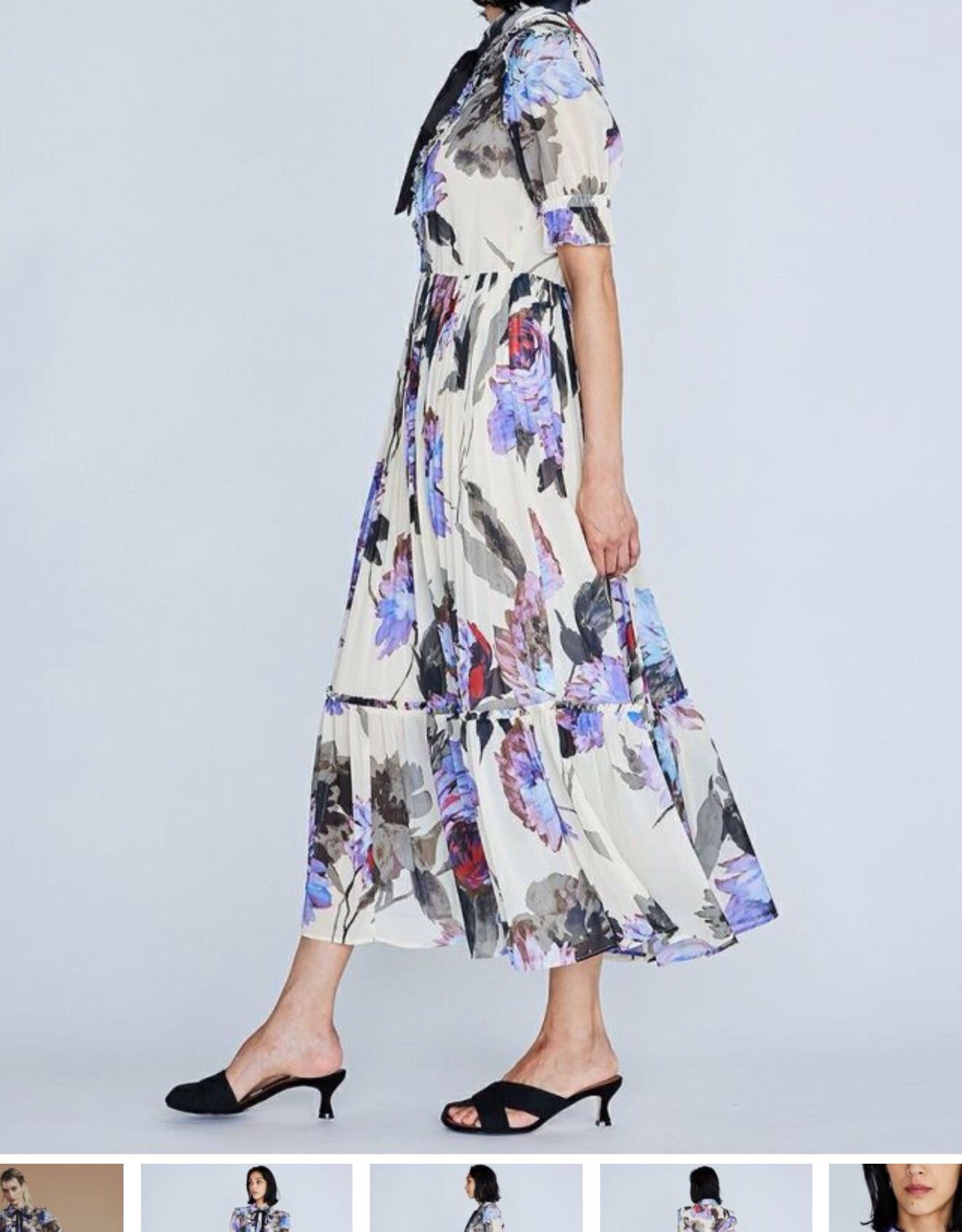 DOUBLE STANDARD CLOTHING ダブル スタンダード クロー ジング サテン