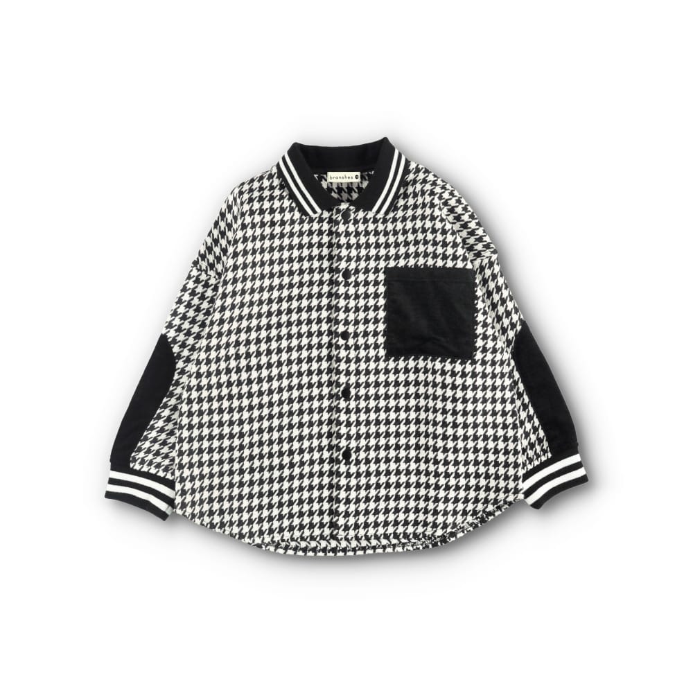 おそろい】千鳥柄/グレンチェック柄長袖シャツ ｜子供服&ベビー服