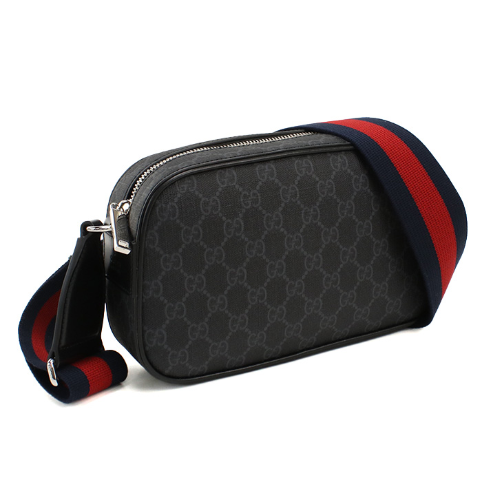 ブランドショツプ M セレクション /グッチ GUCCI GG BLACK 斜め掛け
