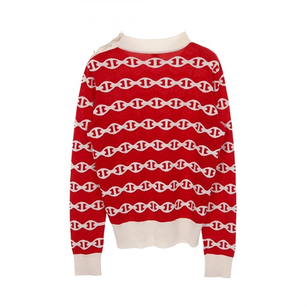 エルメス(HERMES)エルメス シェーヌダンクル ニット 衣料品 トップス