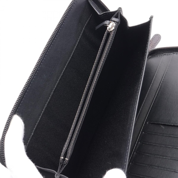 シャネル(CHANEL)シャネル ココマーク カメリア ラウンド長財布 財布