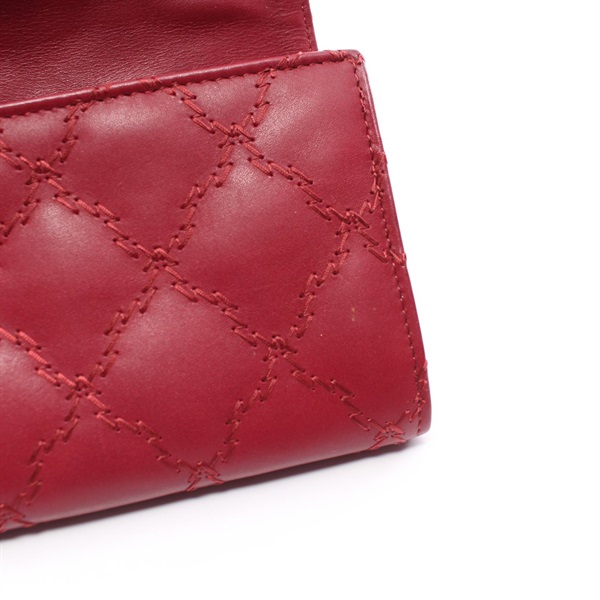 シャネル(CHANEL)シャネル ウルトラステッチ ココマーク 二つ折り長