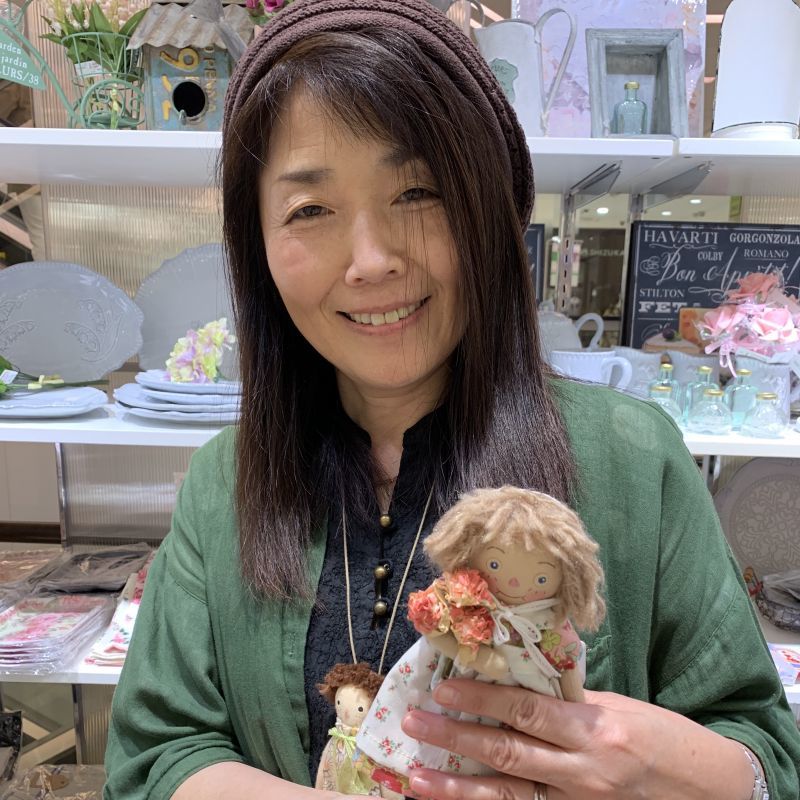 田畑聖子さんワークショップ ロゼッティローズちゃん 6/29(土