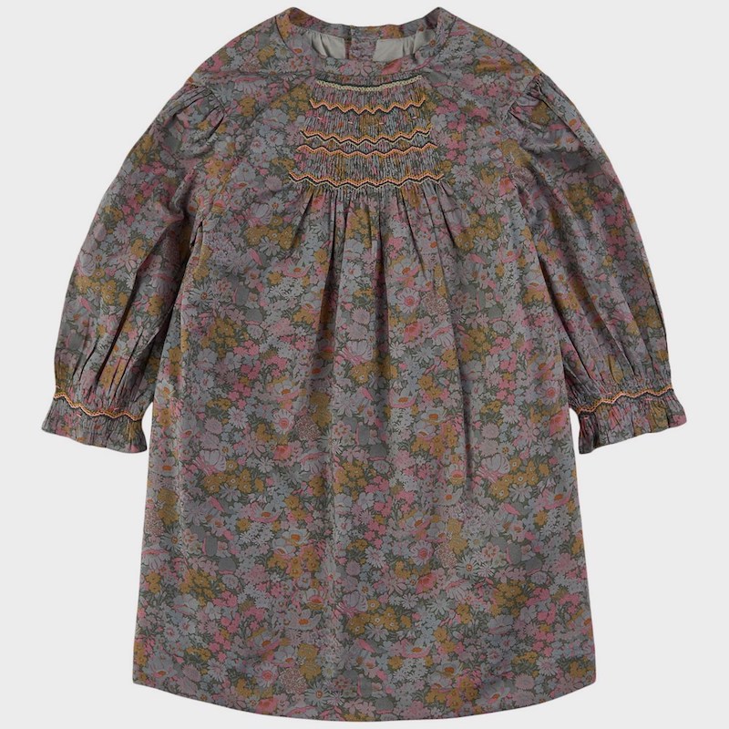 bonpoint,ボンポワン,ドレス,リバティワンピース,ジャンパースカート