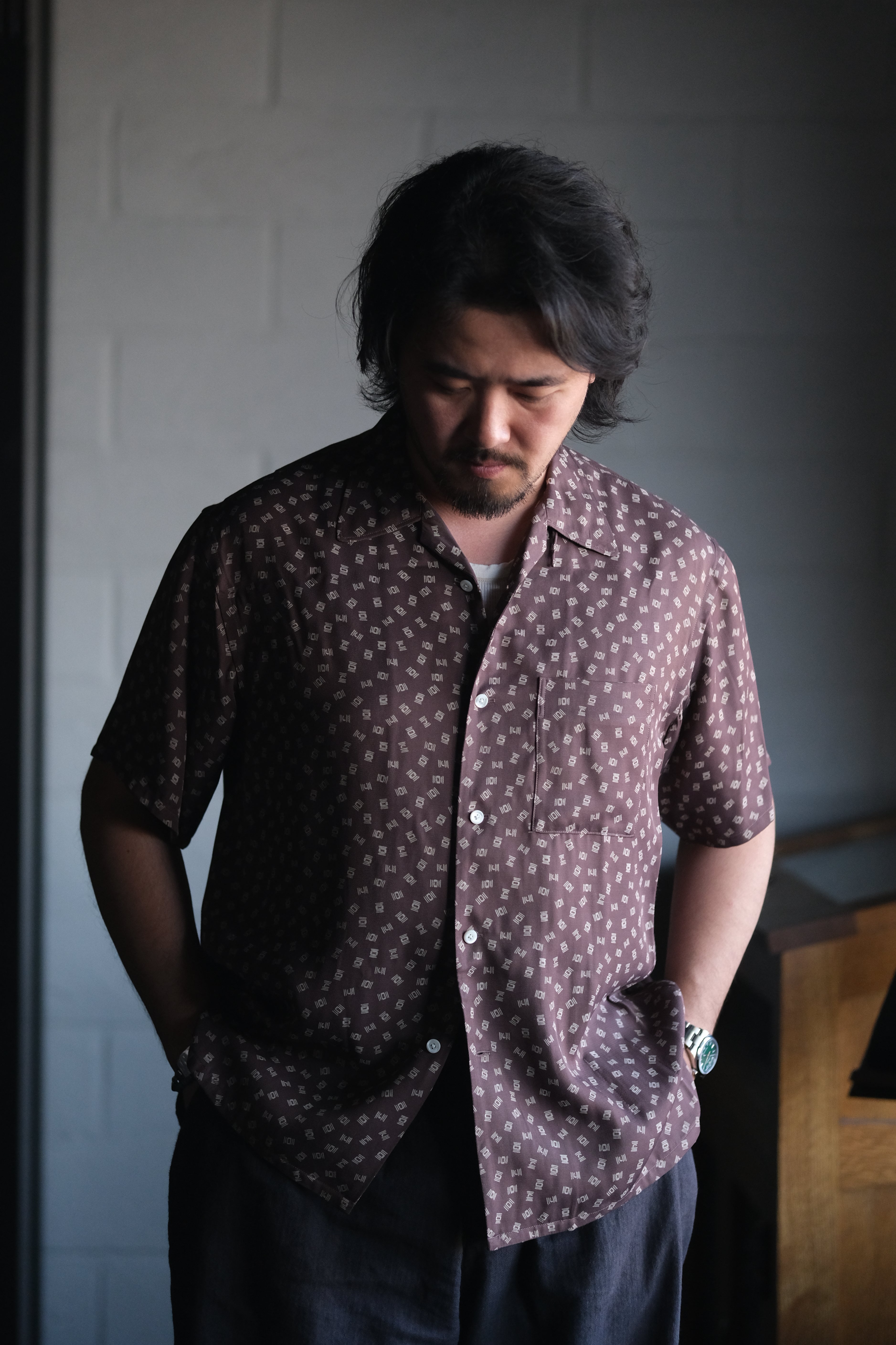 Old Joe Original Printed Open Collar Shirts – BROGUE