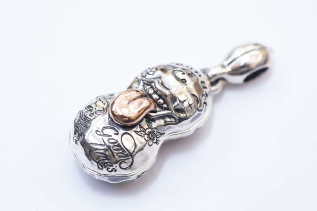 PEANUTS & Co. BERO TATTOO PEANUTS slidetype Lsize silver ×K10PG