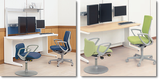 プレミアムチェア専門店『椅子王国』 オカムラ ホスピタルスツール 肘