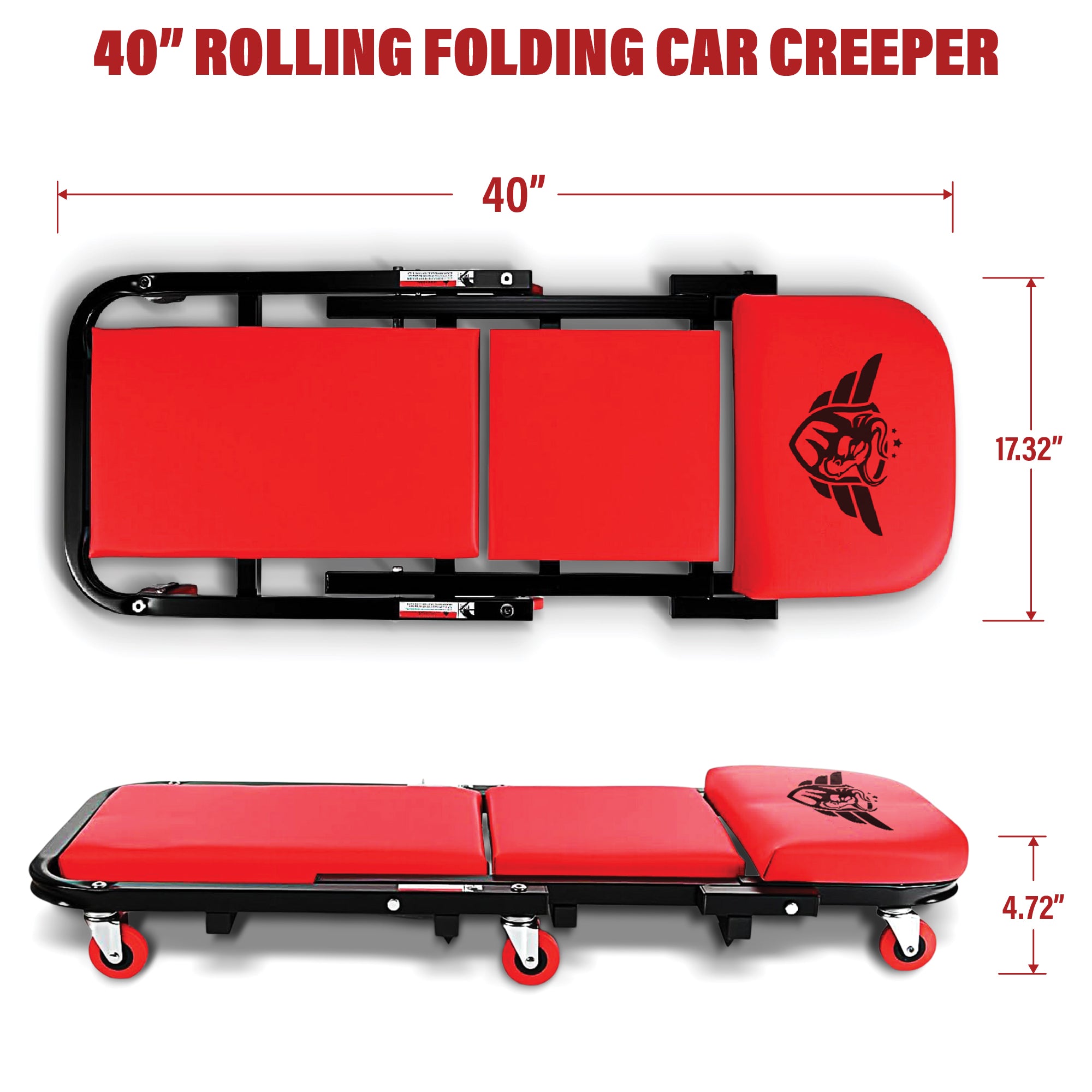 Buy Foldable Z Mechanic Creeper at Best Price in Canada – BullsArmor
