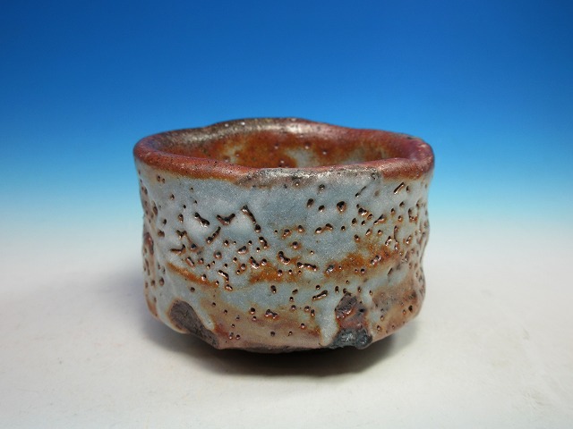 いろはや #XG234 陶芸家・唐津焼・中川自然坊・刷毛目唐津・ぐい呑み