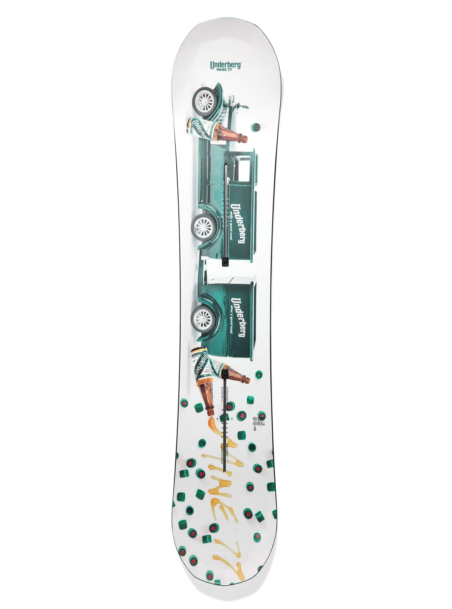 Burton MINE 77 x Underberg ファミリーツリー 3D デイリードライバー