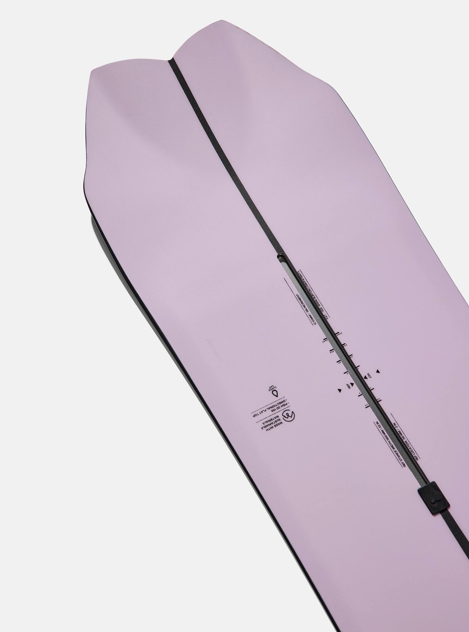 Burton 3D Fish Directional Flat Top Snowboard | Burton.com Winter