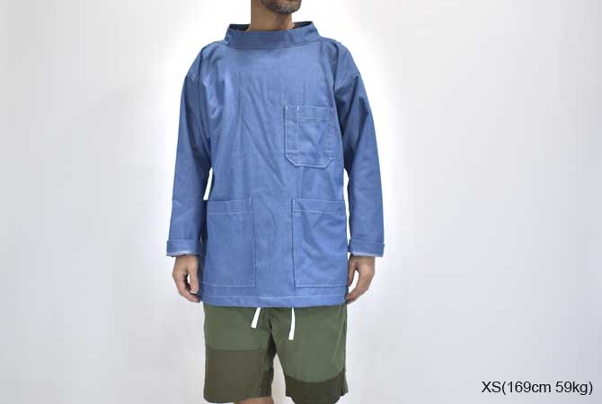 Workaday】Smock Popover (6oz Cotton Denim) 【返品・交換不可