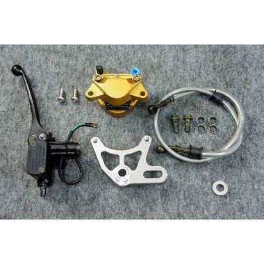 KEPSPEED製 モンキー純正フォーク用フロントディスク化キット(10