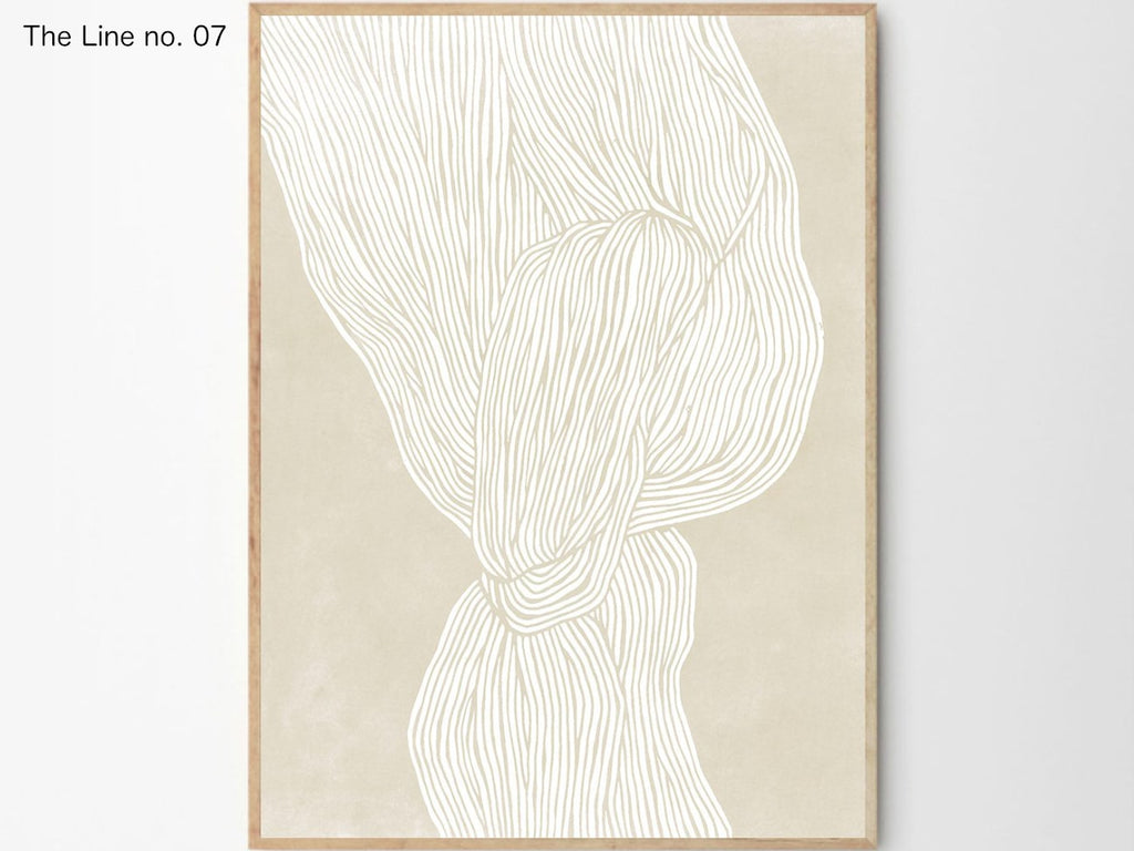 The Line no. 07/09 | ラインno. 07/09 by Rebecca Hein | The Poster