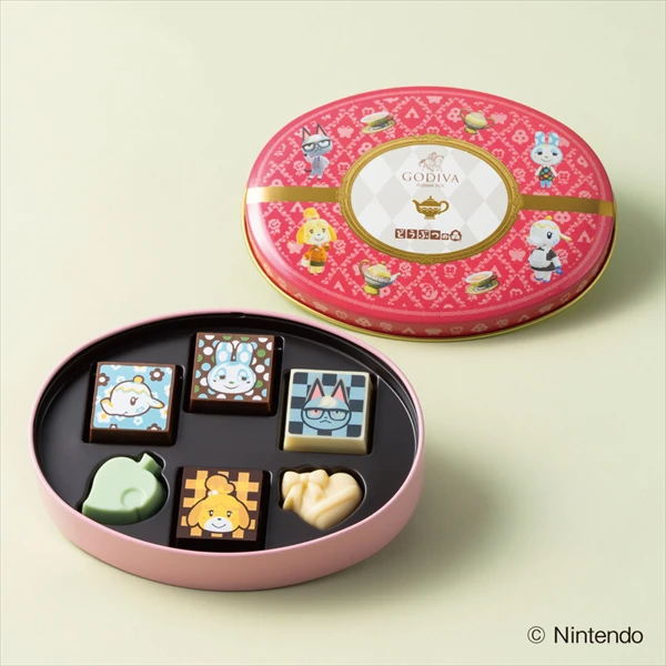 ゴディバ meets どうぶつの森 2026｜バレンタイン限定