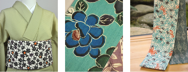 江戸型染め小紋『三橋工房』 | 着物/紬/名古屋帯/和雑貨/かわちや