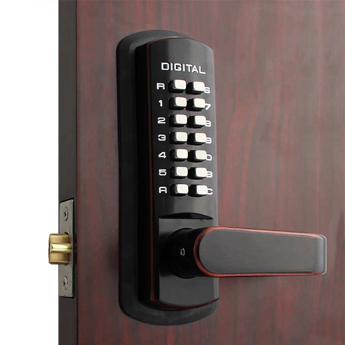 Lockey 3835DC Double Combination Keyless Lever Lock | GoKeyless