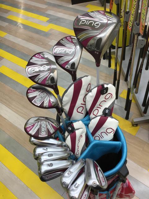PING GLe2 レディースフルセット｜本町店｜ゴルフのことなら東京大阪