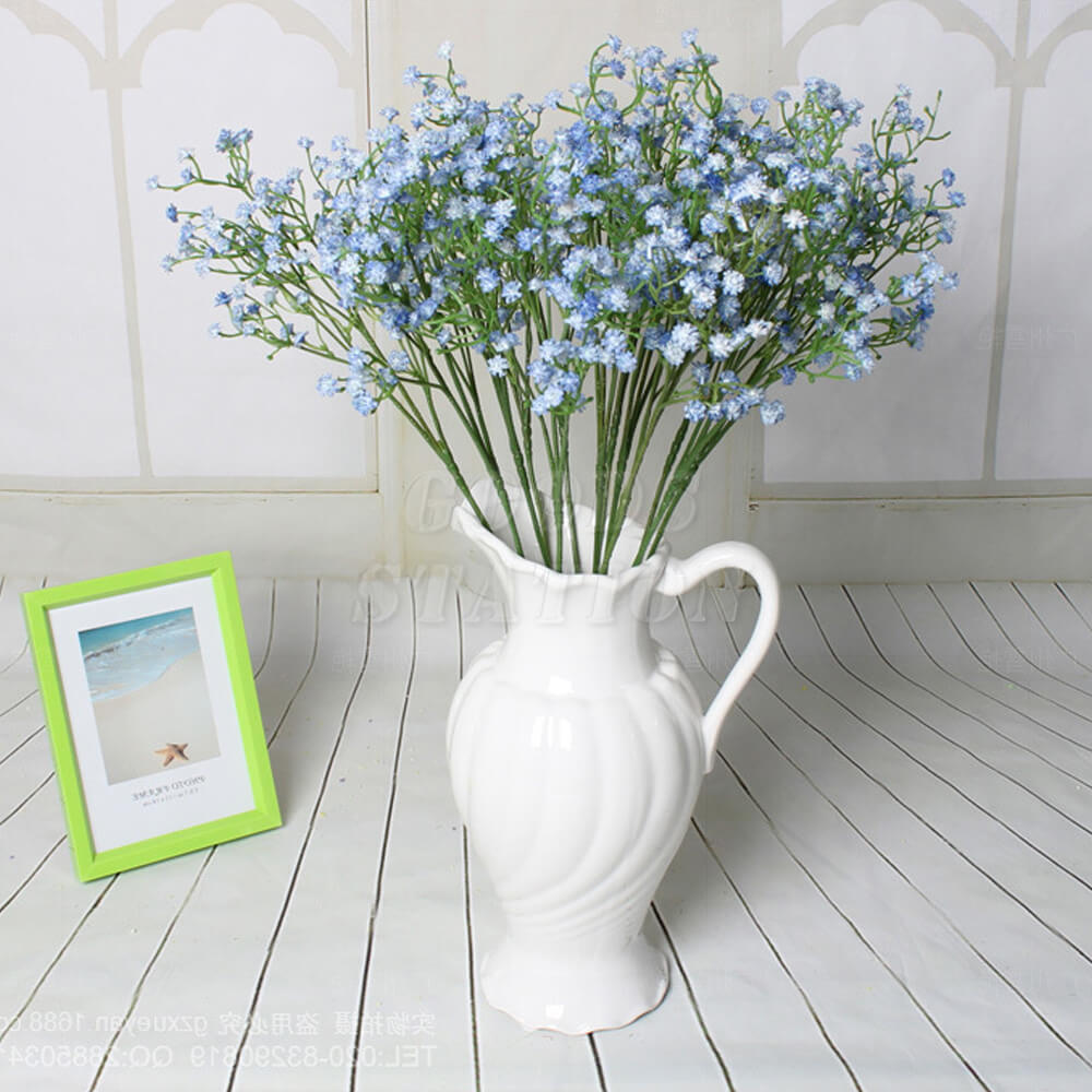 かすみ草 アートフラワー 造花 リアル ワイヤー入り 観賞用