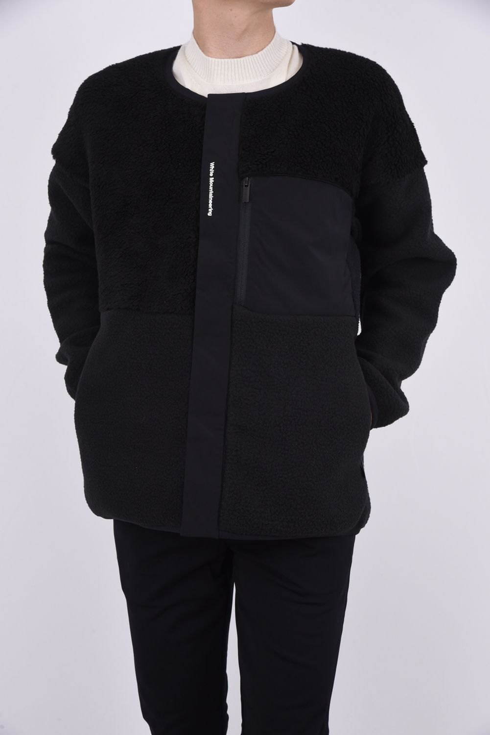 White Mountaineering - GORE-TEX INFINIUM PATCHWORK BOA NO COLLAR