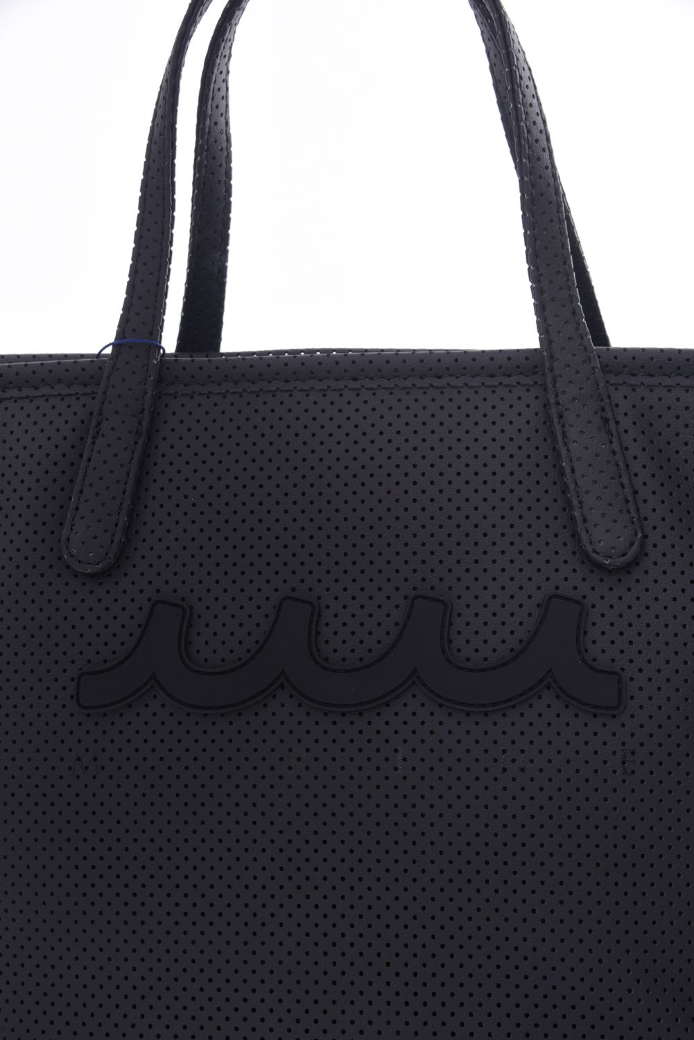 muta - CONTINUA PERFORATED ETHICAL LEATHER MINI TOTE BAG