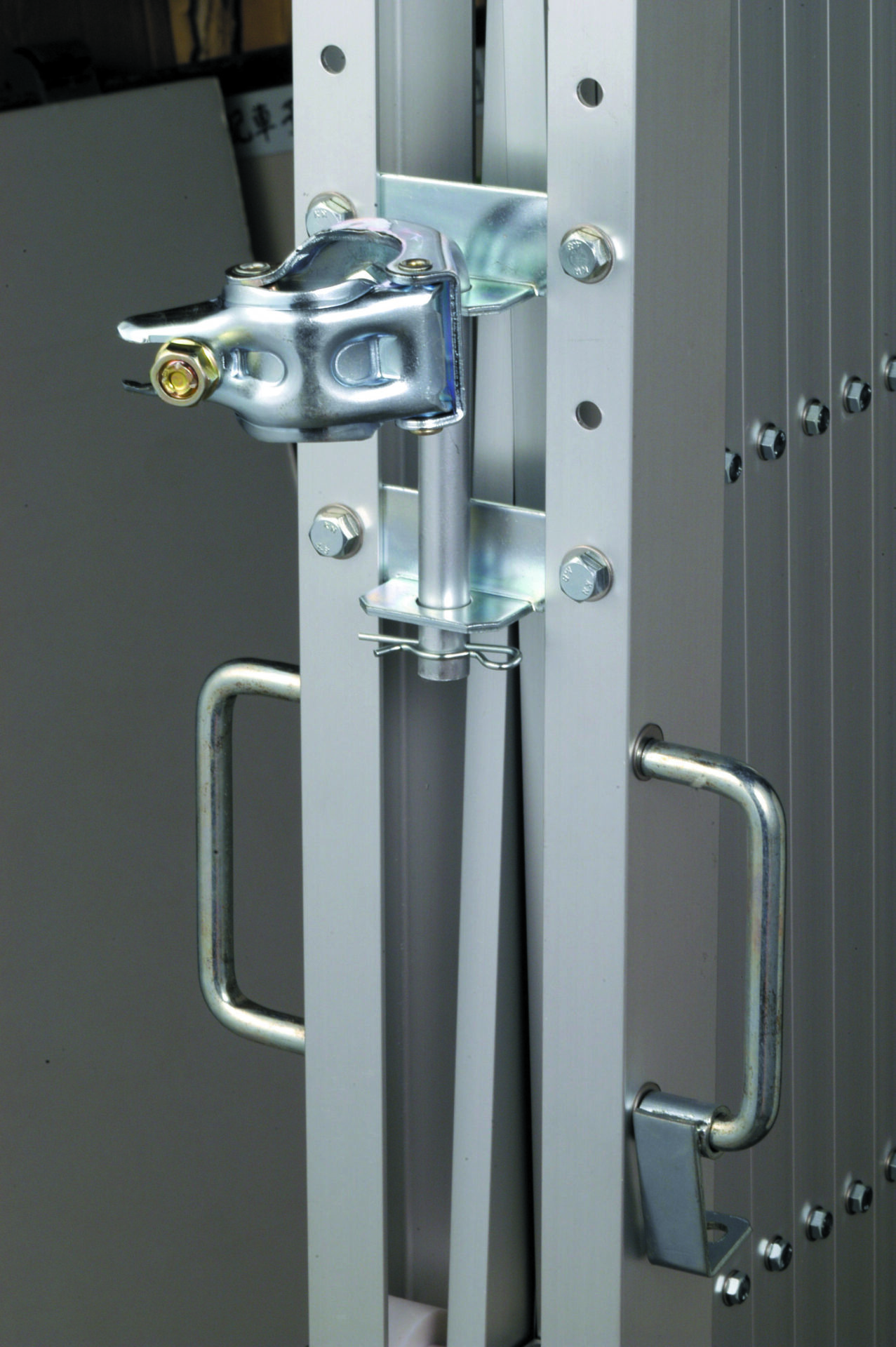 アルミクロスゲート（ジャバラゲート）Cゲート 高さ2.0m 間口6.3m 片