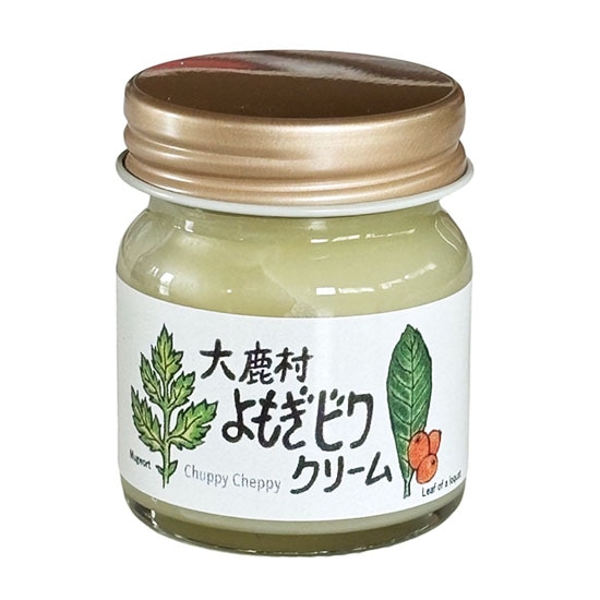 GAIAネット大鹿村 よもぎビワクリーム 40ml: スキンケア/メイク