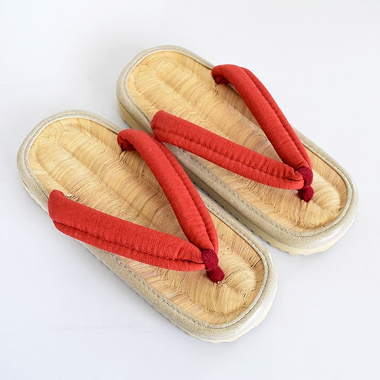 GAIAネット軽部草履 竹皮草履 女性用 おとな S（21.5-22.5cm）(S