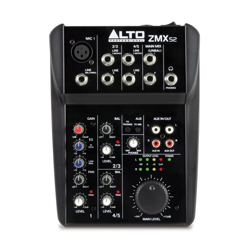 ALTO professional ZMX52 5chミキサー - 楽器堂オンラインショップ